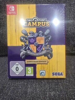Two Point Campus Enrollment Edition for Nintendo Switch - Purple & Yellow